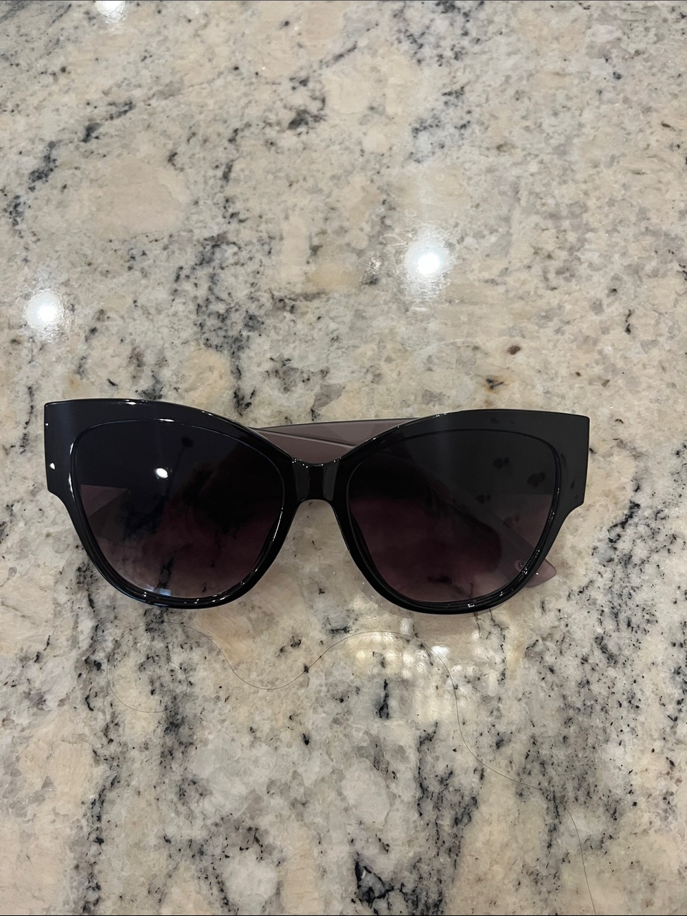 Multidimensional Color Cat-Eye Women's Sunglasses - Stylish UV Protection